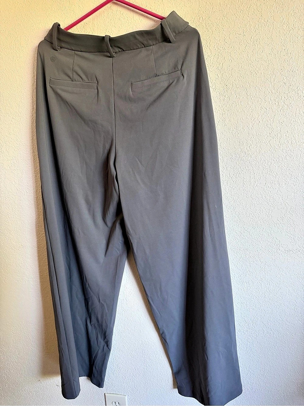 lululemon Pleat-Front High-Rise Trouser Gray